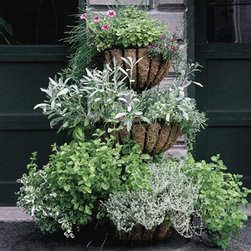 Three Tiered Cascade Planter - Outdoor Decor