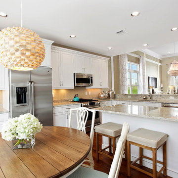 Beechwood Homes, Country Pointe - Kitchen, Dining and Living Room