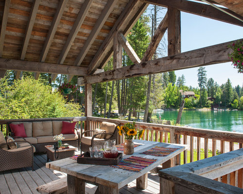 Best Rustic Deck Design Ideas & Remodel Pictures | Houzz