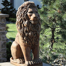 stone Lion statues