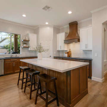 Two Toned Cabinet Kitchen