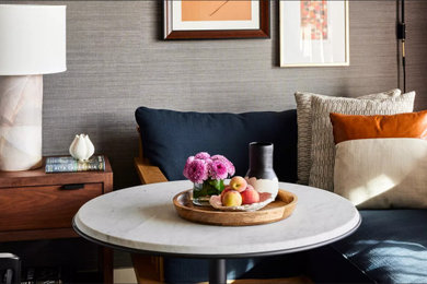California-Inspired Interior Suite & Living Spaces