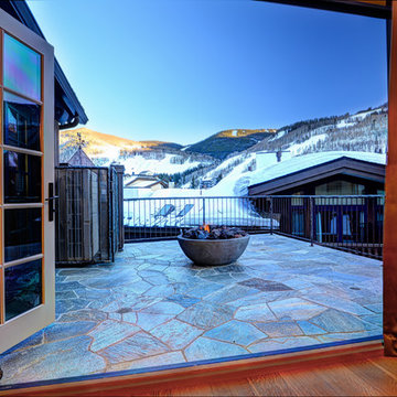 Patio with Natural Stone Paving