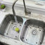 32"L x 19"W Stainless Steel Double Basin Dual mount Kitchen Sink with Grids and