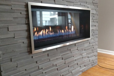 Slayton 42S Contemporary -  A Linear Gas Fireplace