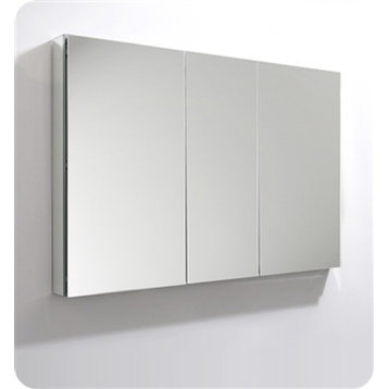 Fresca FMC8014 49" x 36" Frameless Triple Door Medicine Cabinet - Mirror