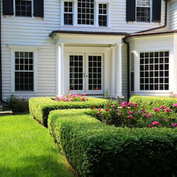 Boxwood parterre