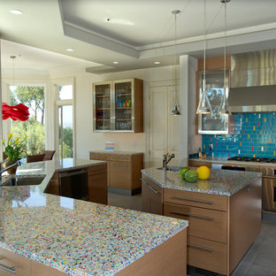 Recycled glass countertops raleigh