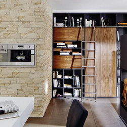 Stainless Steel Library Ladders - Storage And Organization