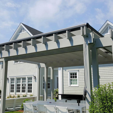 Retractable Pergola Awning Shade, Scarsdale NY