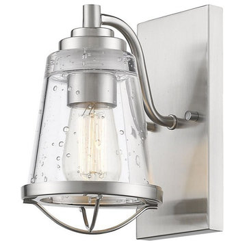 1 Light Wall Sconce in Contemporary Style - 5.5 Inches Wide by 9.13 Inches