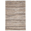 Kavi by Jaipur Living Bandi Knotted Abstract Blue/Gray Area Rug, 5'6"x8'