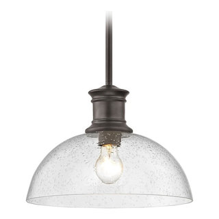 Contemporary Single-Light Sconce with Pull-Chain Switch