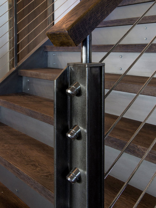 Photos et idées déco d'escaliers industriels de luxe Escalier idées Industriel