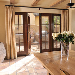 Italian Tuscan Style Home - Windows And Doors