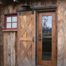 barn door /front door
