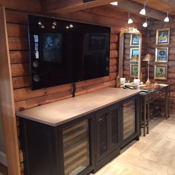 Pennsylvania Concrete Kitchen