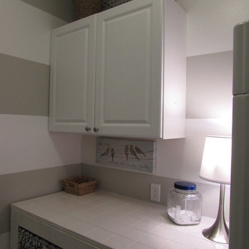 Easy Peasy and Inexpensive Laundry Room Makeover! (under $100)