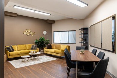 Home office - modern home office idea in Vancouver