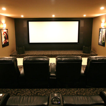 Home Theater Before, During, After