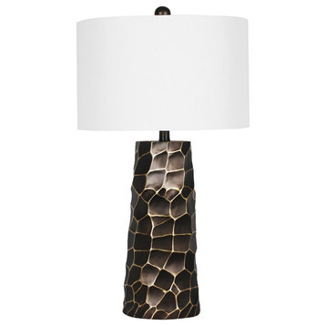Oil Rubbed Polyresin Table Lamp