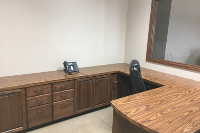 Oak Office Cabinetry
