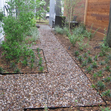A wrap around garden with a fabulous water featurel!