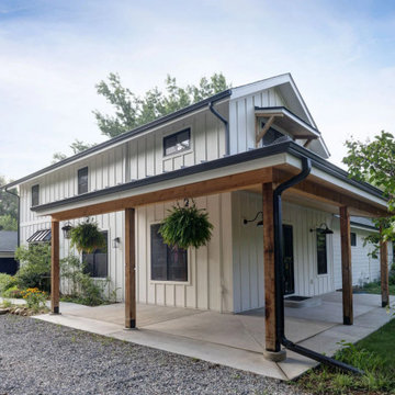 Complete Exterior Upgrade with Custom Black Accents