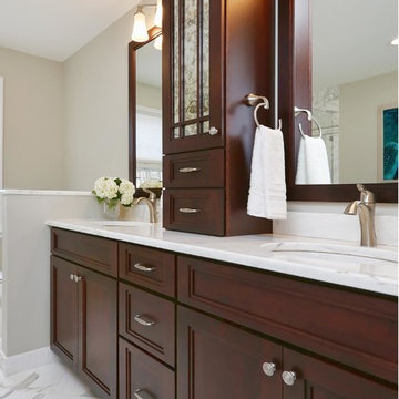 Calacatta Gold Master Bathroom in Voorhees, NJ