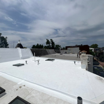Flat Roofing with "TPO"