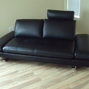 Sasha Sofa - Black Leather