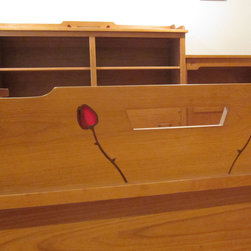 Custom Rosebud Home Office Furniture - Desks And Hutches