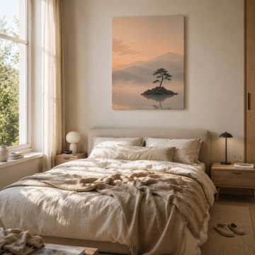 Still Waters - Minimalist Landscape Wall Art