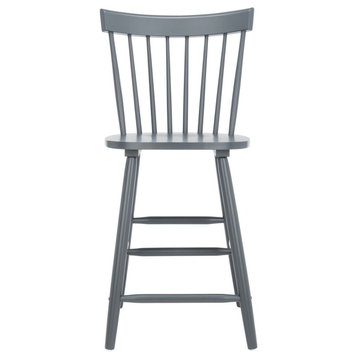Alby Counter Stool set of 2 Grey
