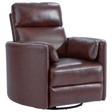 Parker Living Radius Powered By Freemotion Cordless Swivel Glider Recliner, Florence Burgundy