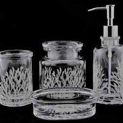 Angus Glass Bathroom Accessory Sets - Products