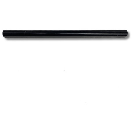 Nero Marquina Black Marble 5/8x12 Pencil Liner Trim Molding Polished, 1 piece