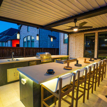 Luxury Modern Backyard- Frisco, TX