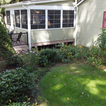 Sunroom Addition with Wolf Sandcastle Decking and Keylink Black Textured Railing
