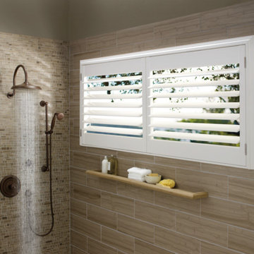 Palm Beach Shutters in Bathroom