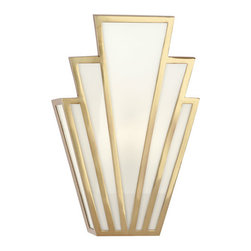 Robert Abbey Empire Wall Sconce - Wall Sconces