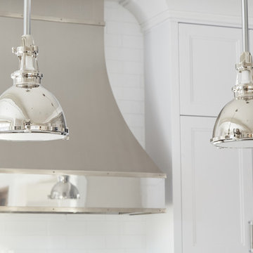 Fabricated Twotone Stainless Hood | Riverside, Greenwich New Residence
