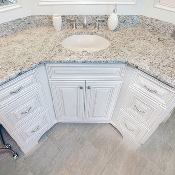 This Lighter, Brighter master bath is a Show-Stopper