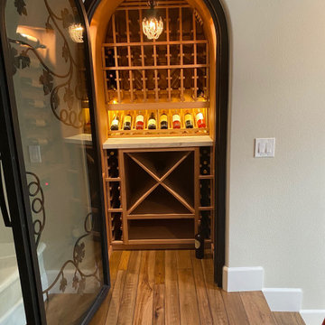Wine Cellar Alcove Conversion