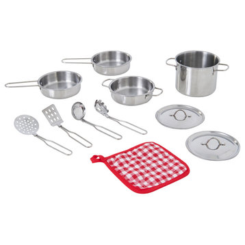 Kids Stainless Steel Cooking Accessory Set