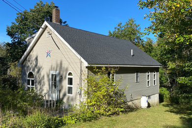 Transitional exterior home photo in Portland Maine