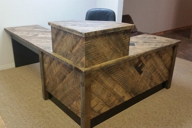 Custom Reclaimed Wood Desk