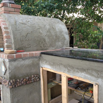The Peterson Family Wood Fired Brick Pizza Oven in Florida