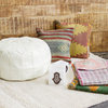 100% Cotton Vintage Handmade Kantha Throw, 50"x70"