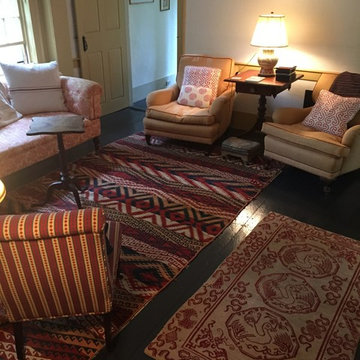 Old New England farmhouse